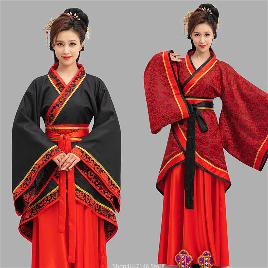 Ethnic Fashion Wear - Chinesisches Hanfu Damenkleidung Chinesisches Kleid Cosplay-Aufführungskostüme