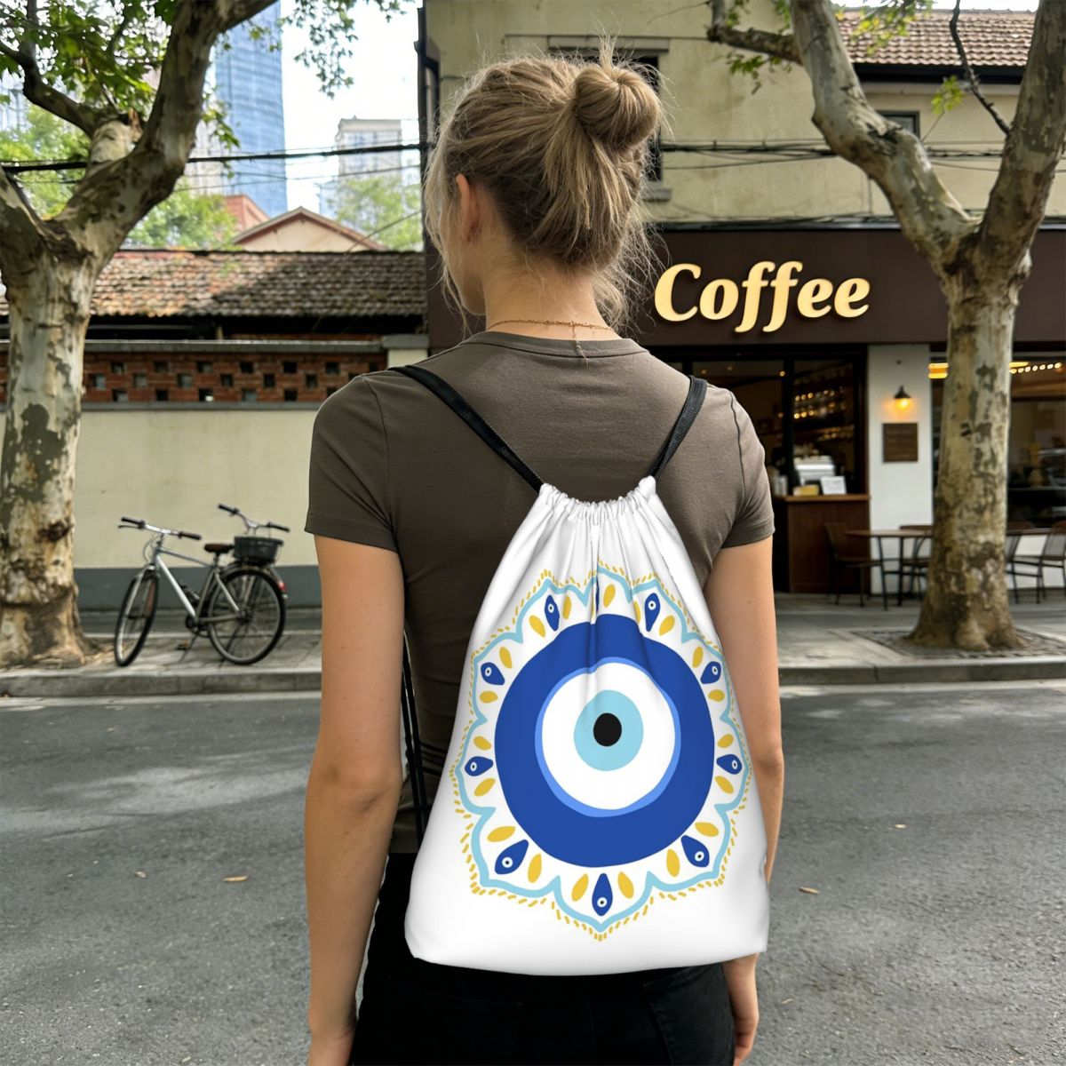 Ethnic Fashion Book - Evil Eye Ethnisches Mystisches Griechisches Amulett
