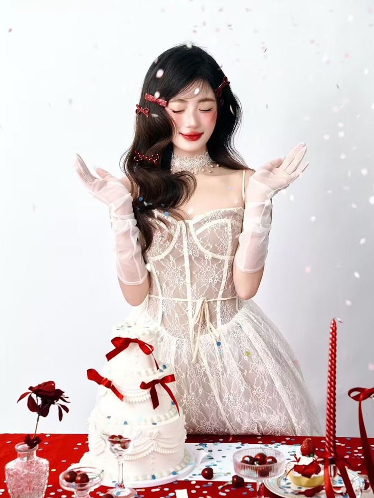 Ethnic Fashion Shoot - Koreanischer Stil Süßes Thema Geburtstags-Fotoshooting-Kleidung 2026