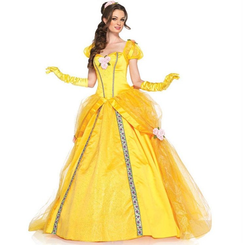 Ethnic Fashion Wear - Erwachsenen-Halloween-Prinzessinnenkleid Cosplay-Kostüm Chinesischer Hersteller Originaldesign Herbstmode