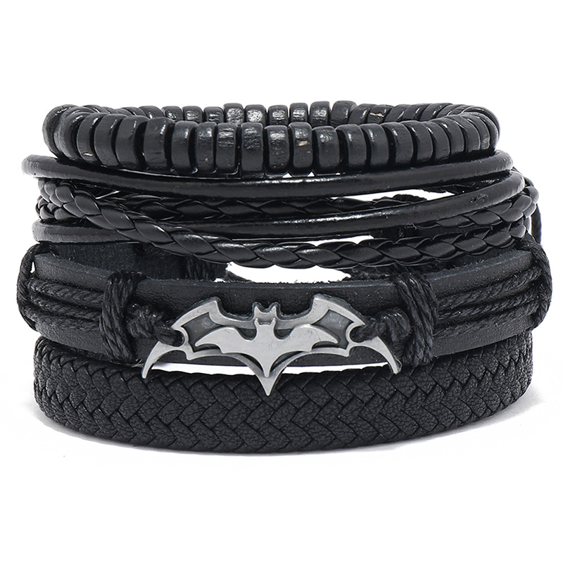 Ethnic Fashion Pk - Vinyl Armreifen Gothic Punk-Stil hand gefertigte