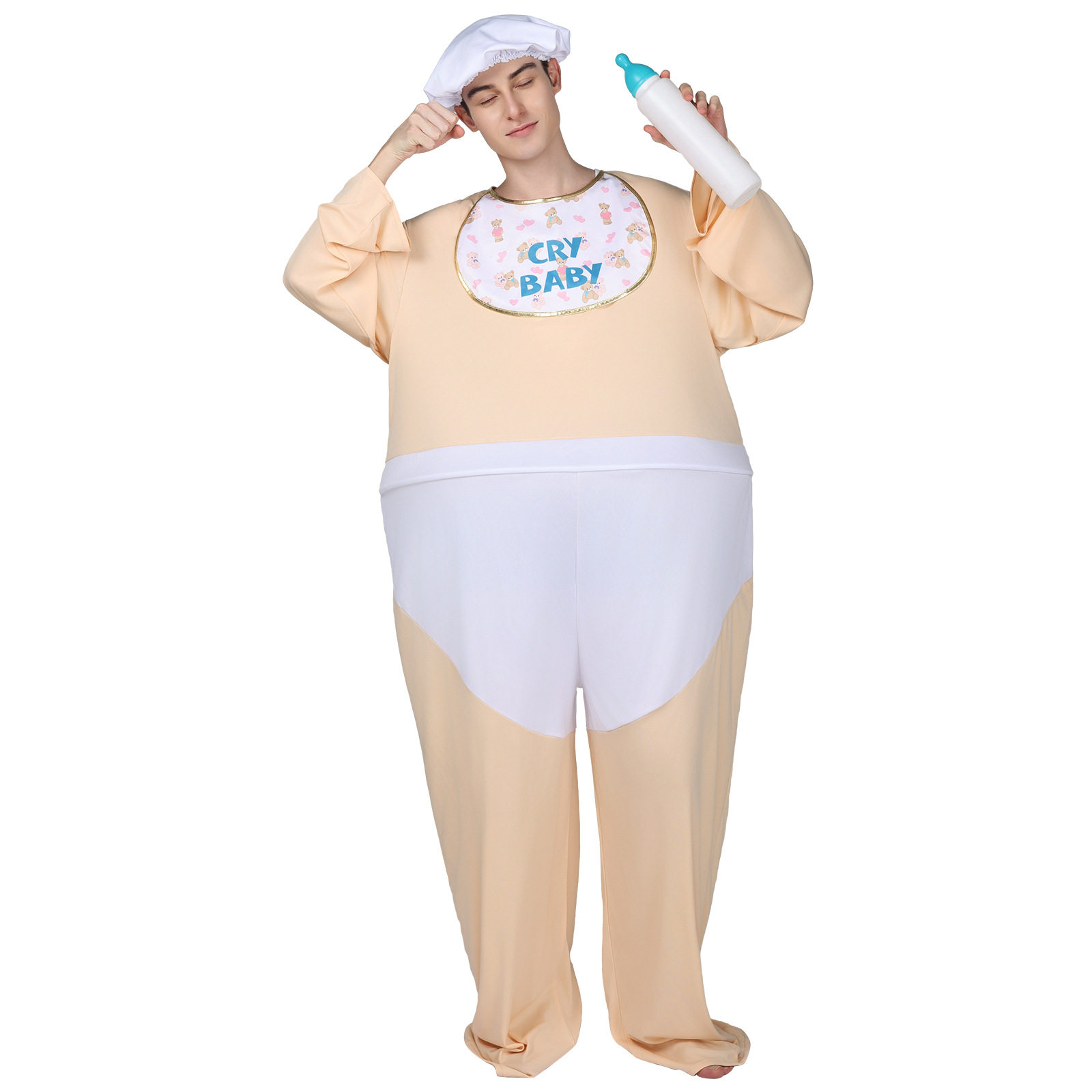Ethnic Fashion Wear - Erwachsenen-Cosplay Gigantisches Baby-Outfit Halloween-Party Bühnenkostüm Lustiger