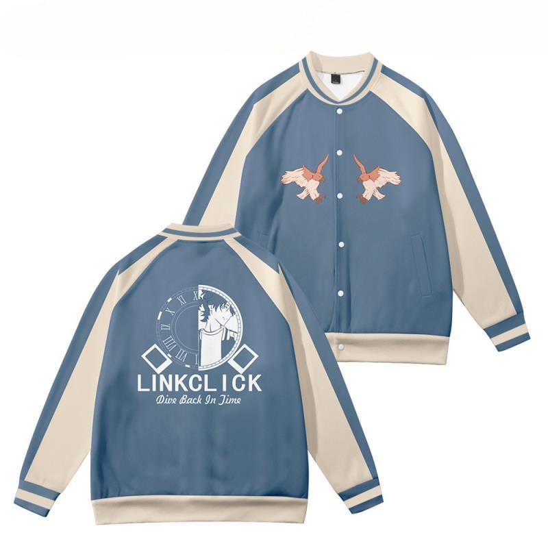Haori Japanese Jacket - Link Click Baseball-Jacke für Herren Er-Jacke