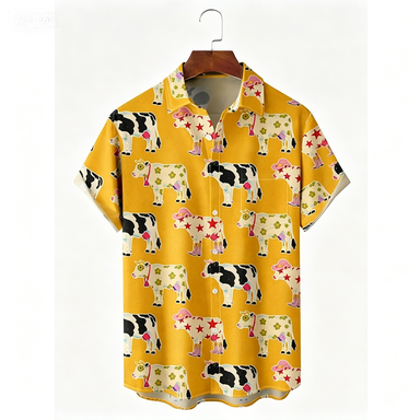 Ethnic Clothing & Online Fashion Store Khaadi Pk - Modisches Hawaiianisches Urlaubs-Strand-Blumen-Katzenhemd 2026 Beste Ethnische