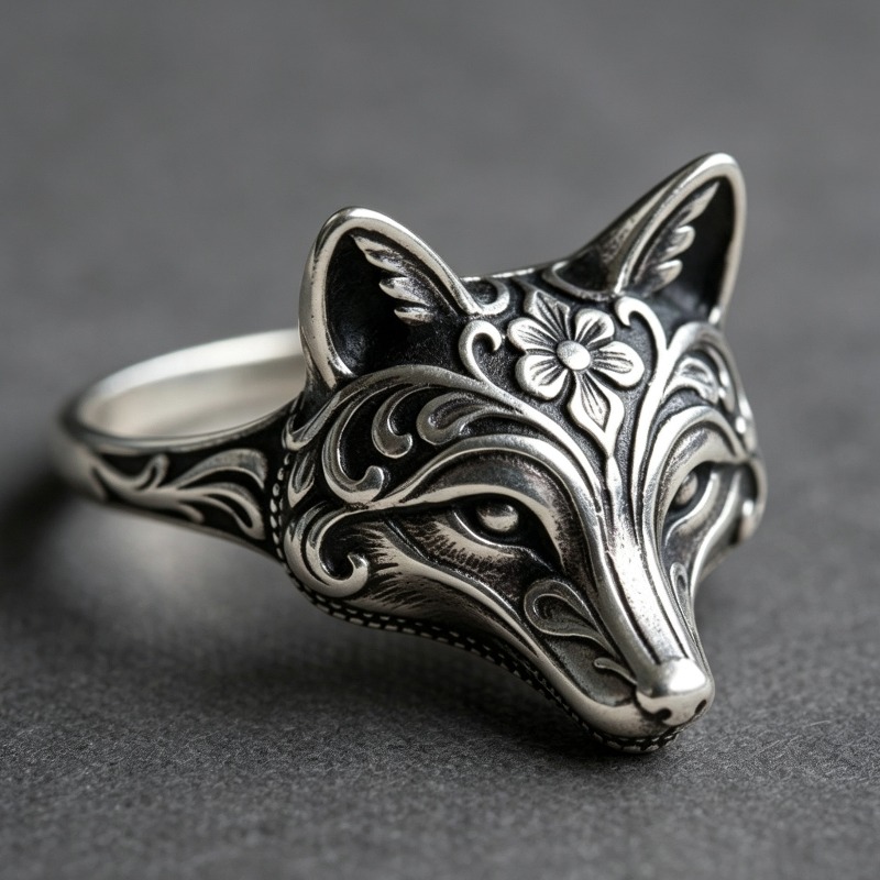 Jianjie Vintage-Ringe mit ethn – Ethnic Wear Fashion Designer Bewertung und Preis