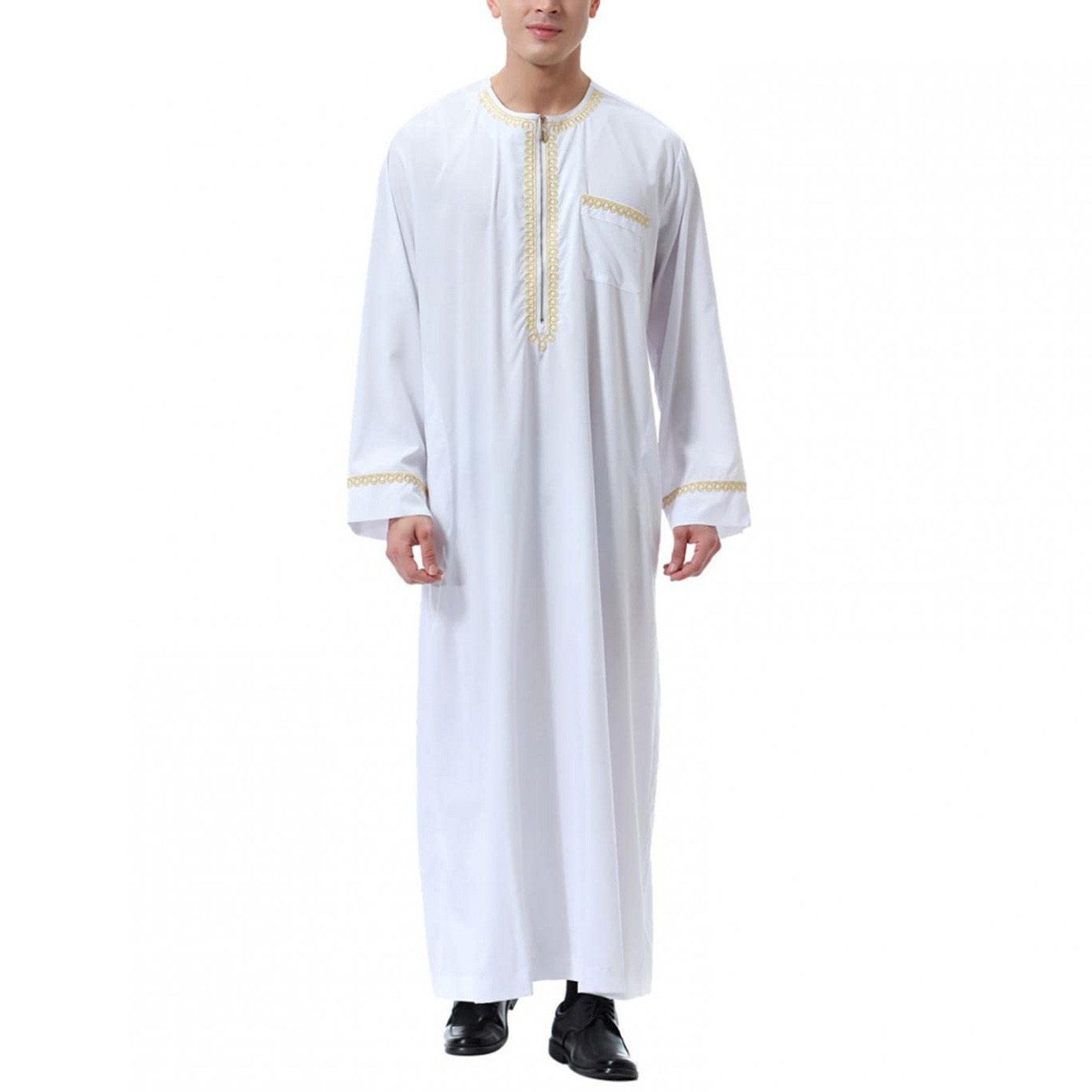 Traditionelle muslimische Klei – Ethnic Gown Bewertung und Preis