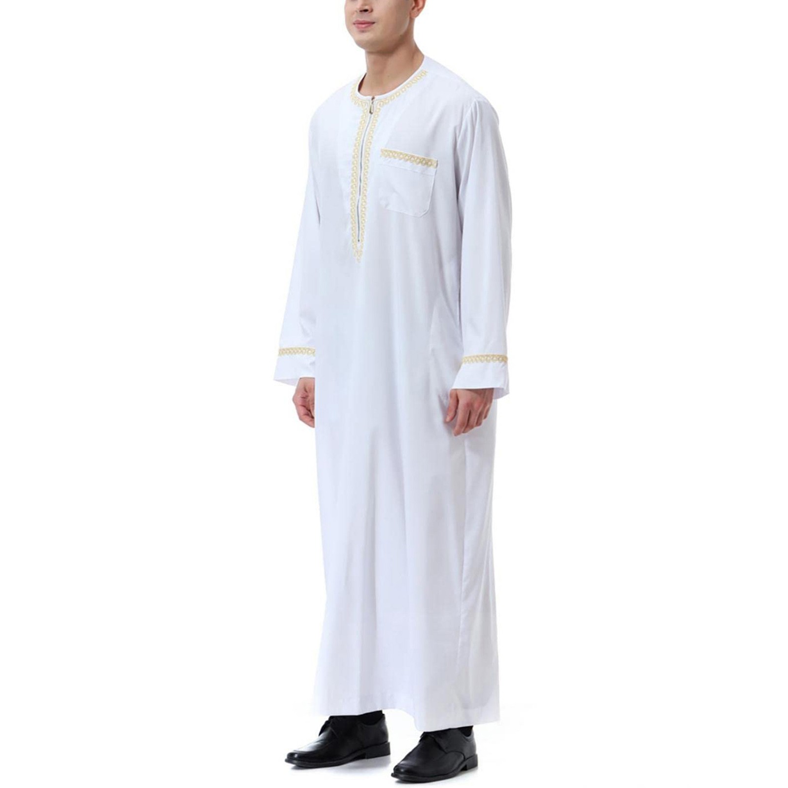Traditionelle muslimische Klei – Ethnic Gown Bewertung und Preis