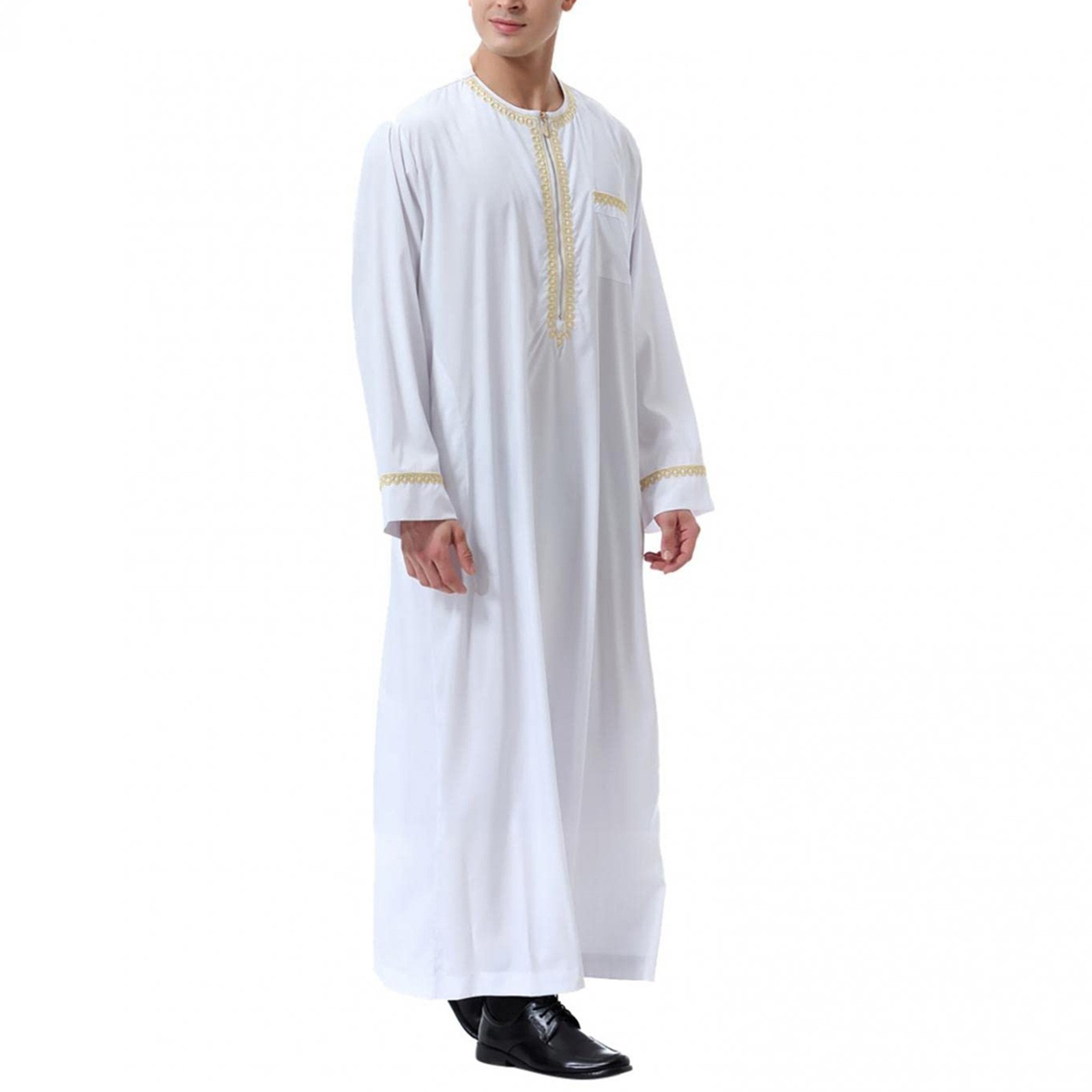 Traditionelle muslimische Klei – Ethnic Gown Bewertung und Preis