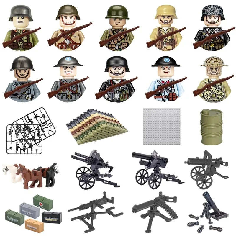 24 Stück/Set Zweiter Weltkrieg – Ethnic Fashion World Bewertung und Preis
