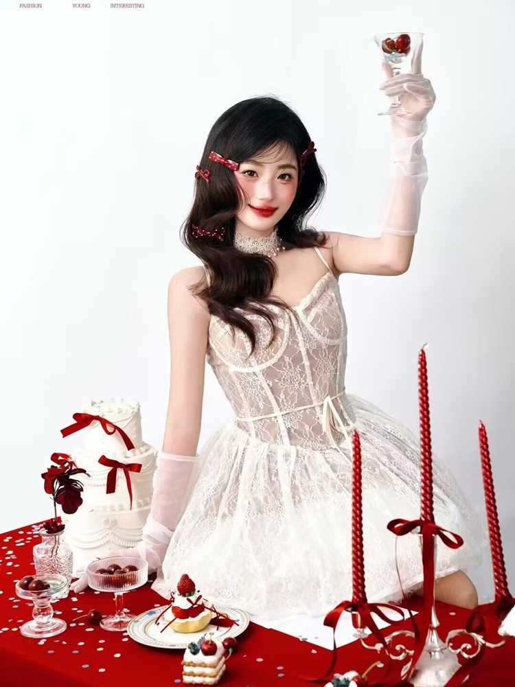 Koreanischer Stil Süßes Thema  – Ethnic Fashion Shoot Bewertung und Preis