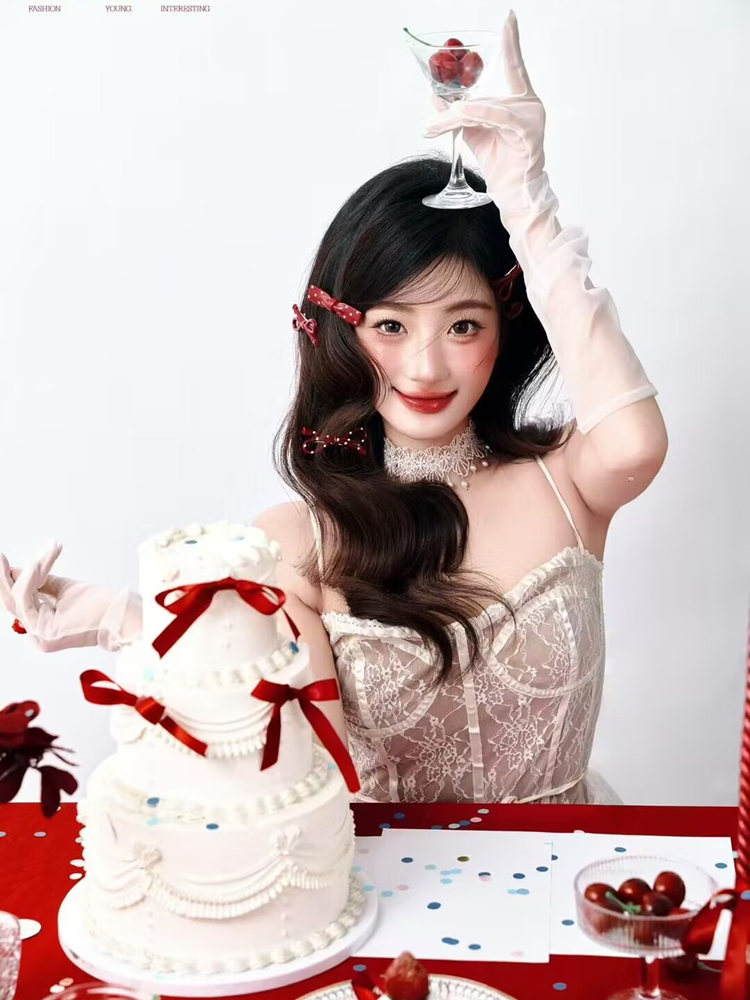 Koreanischer Stil Süßes Thema  – Ethnic Fashion Shoot Bewertung und Preis