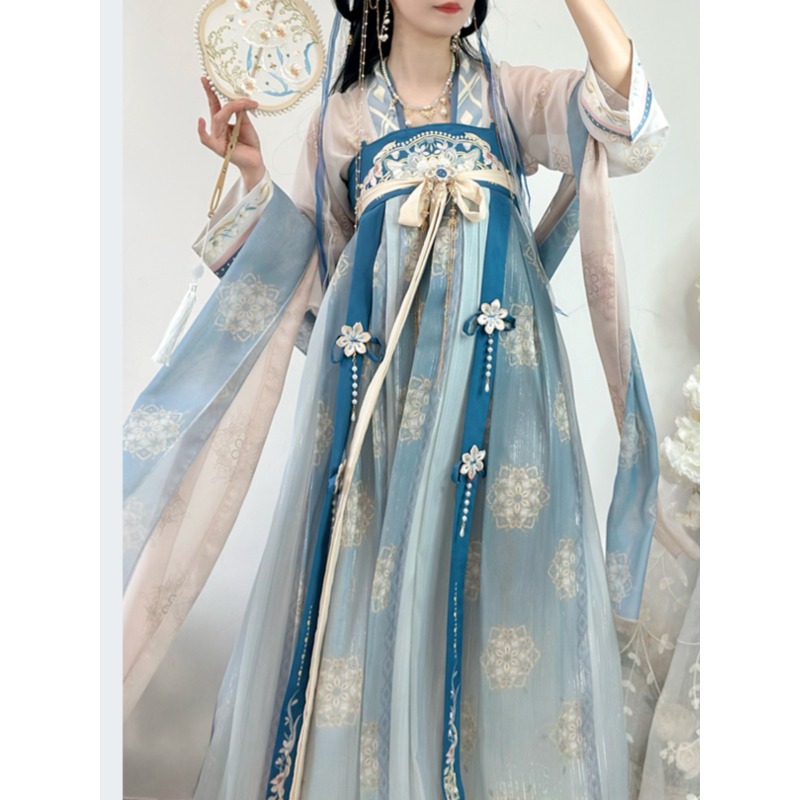 2025 Hanfu Chinesisches Tradit – Ethnic Dress Fashion Show Bewertung und Preis