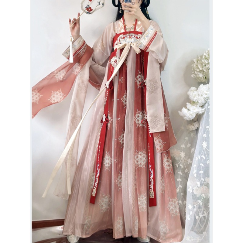 2025 Hanfu Chinesisches Tradit – Ethnic Dress Fashion Show Bewertung und Preis