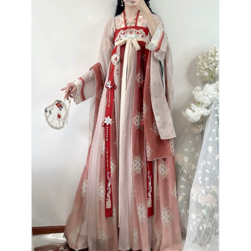 2025 Hanfu Chinesisches Tradit – Ethnic Dress Fashion Show Bewertung und Preis