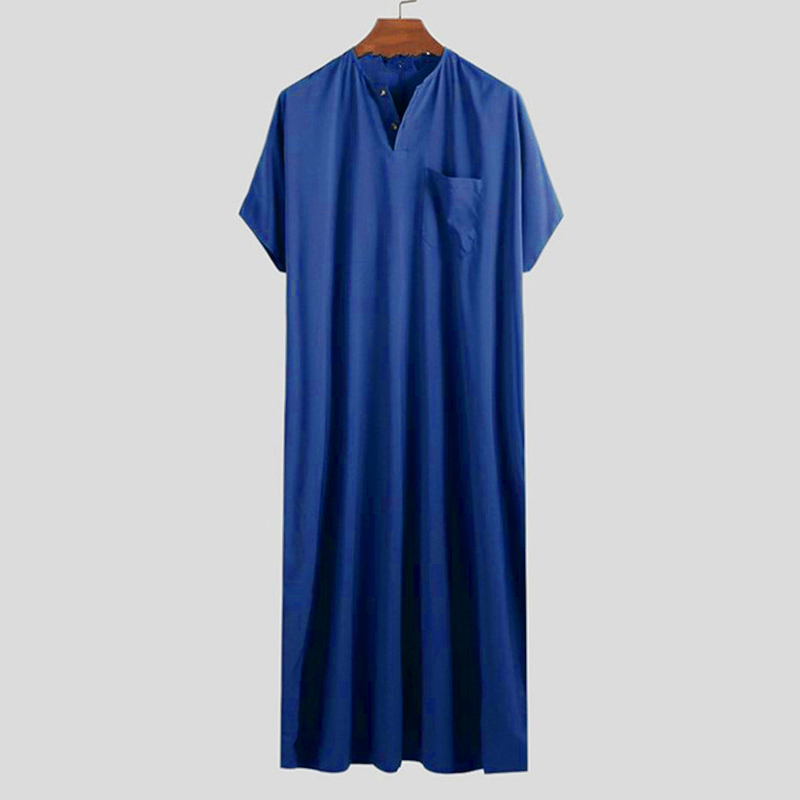 Männer Kurzarm Muslimischen Ka – Ethnic Gown Bewertung und Preis