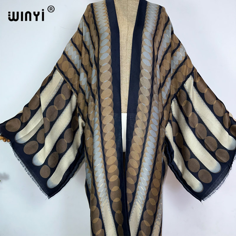 WINYI Kimono Sommer Geometrisc – Kaftan Women Boho Bewertung und Preis