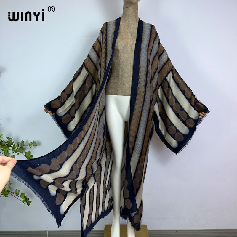 WINYI Kimono Sommer Geometrisc – Kaftan Women Boho Bewertung und Preis