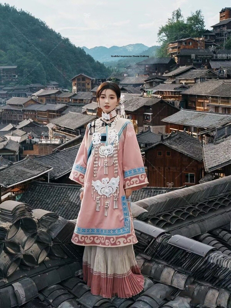 Rosa Kleidung im Ethno-Stil fü – Ethnic Fashion Shoot Bewertung und Preis
