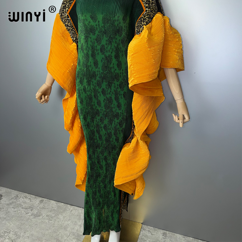 WINYI Schlankes Plissee-Kleid  – Kaftan Women Boho Bewertung und Preis
