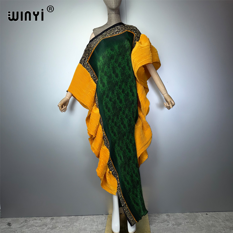 WINYI Schlankes Plissee-Kleid  – Kaftan Women Boho Bewertung und Preis