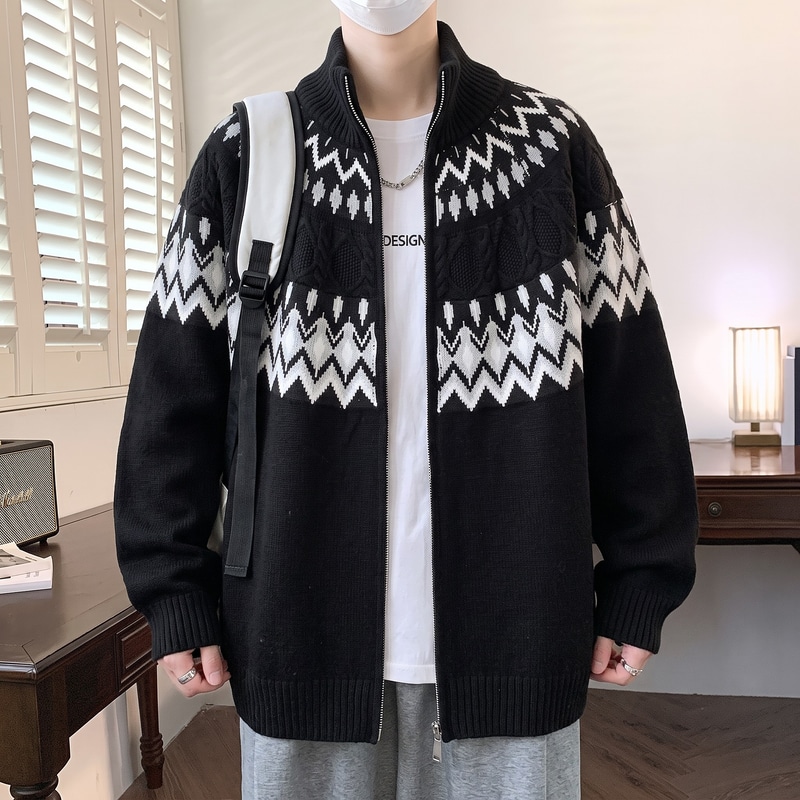 Trendiger Herren-Cardigan, neu – Urban Ethnic Fashion Bewertung und Preis