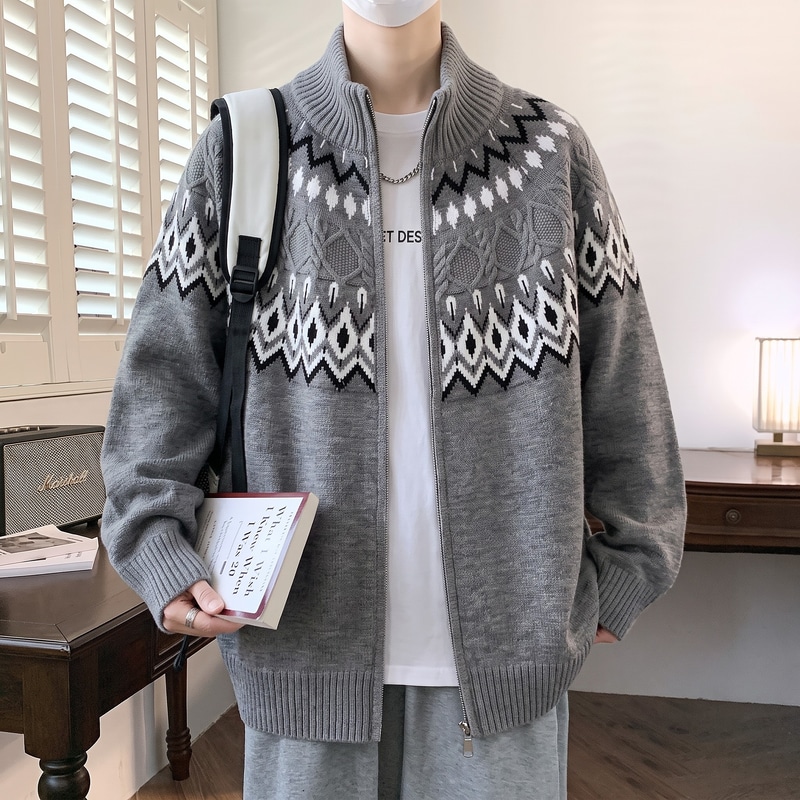 Trendiger Herren-Cardigan, neu – Urban Ethnic Fashion Bewertung und Preis
