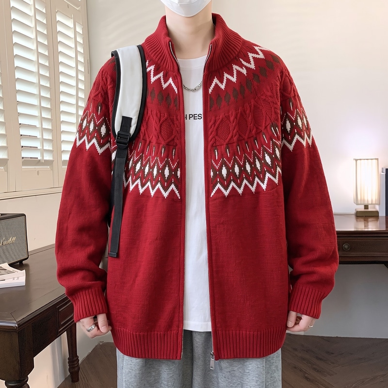 Trendiger Herren-Cardigan, neu – Urban Ethnic Fashion Bewertung und Preis