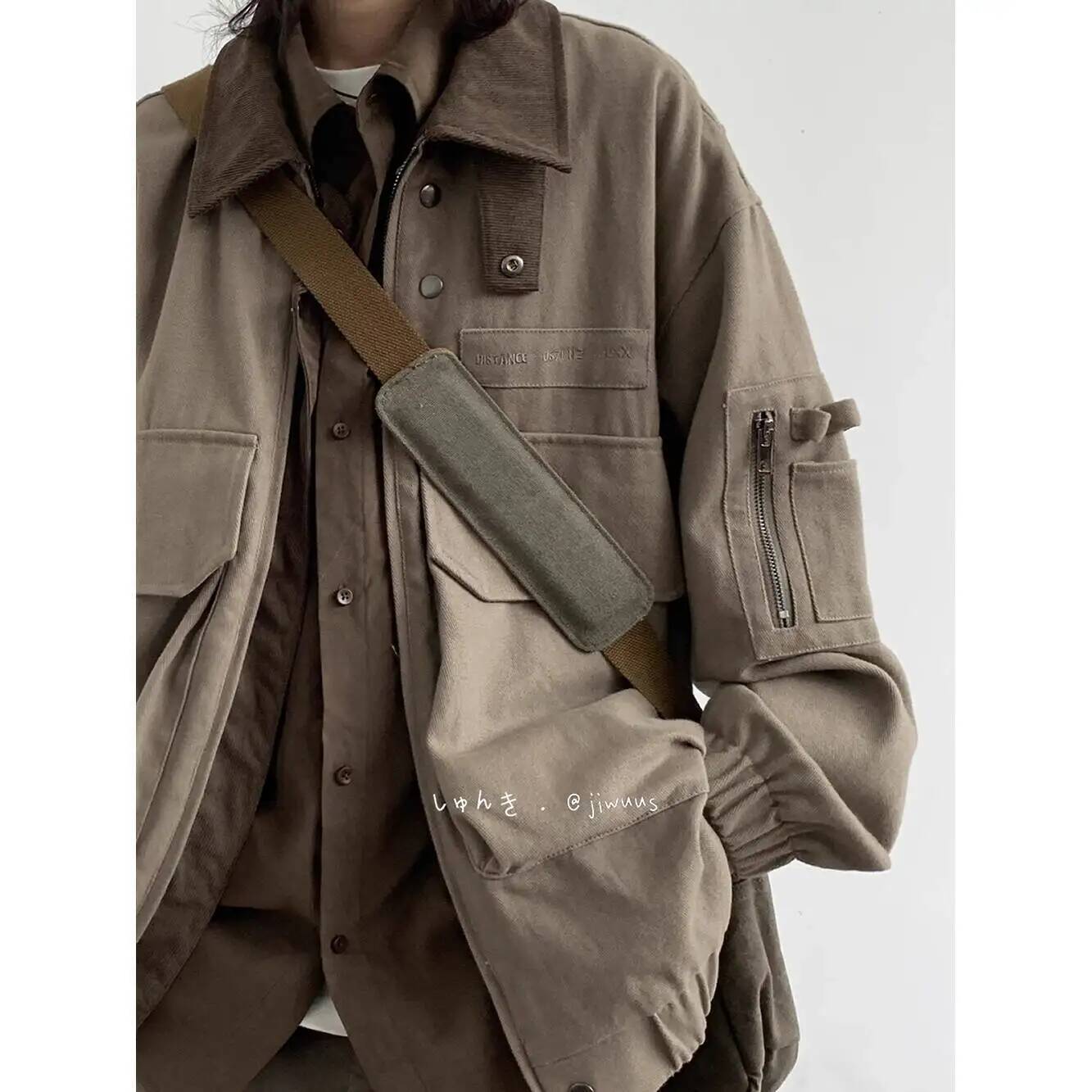 Herrenjacke Frühling Herbst Lo – Haori Japanese Jacket Bewertung und Preis
