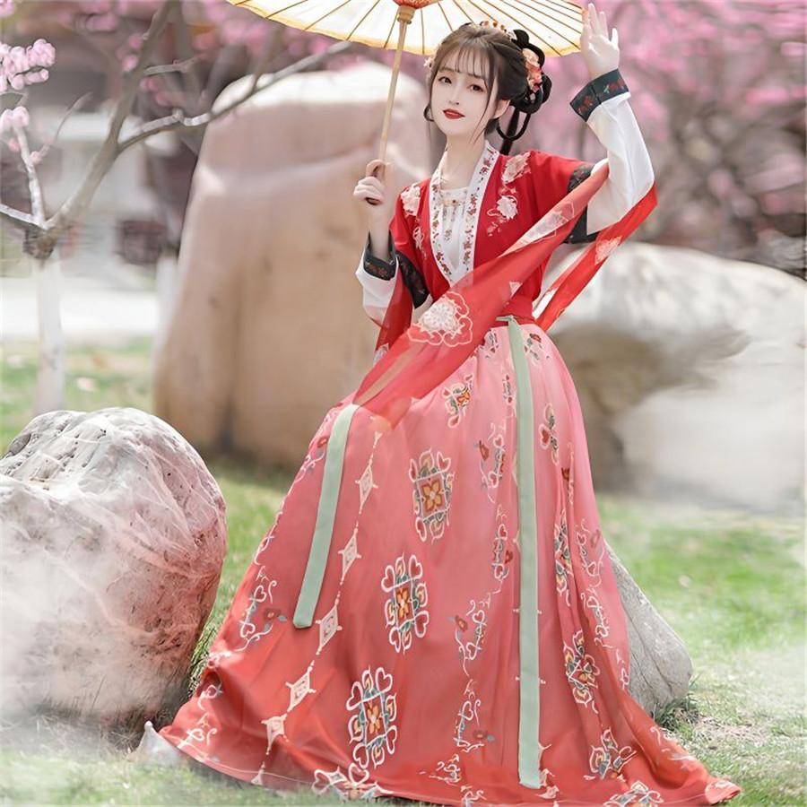 Hanfu Chinesisches Traditionel – Ethnic Dress Fashion Show Bewertung und Preis