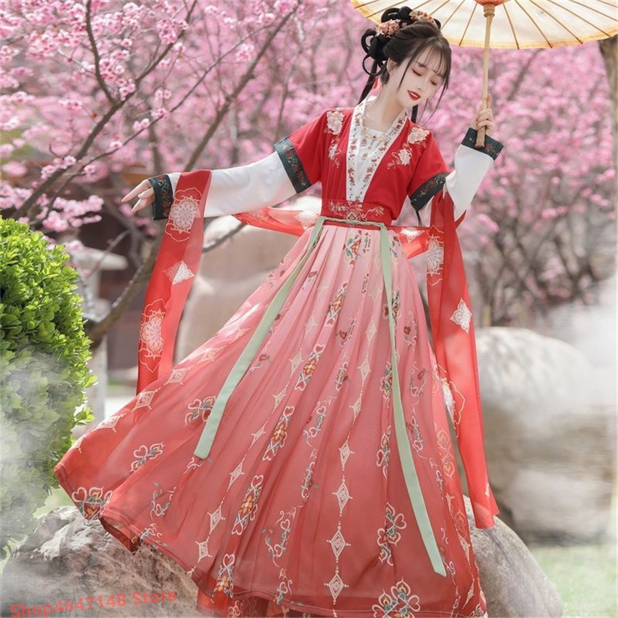 Hanfu Chinesisches Traditionel – Ethnic Dress Fashion Show Bewertung und Preis