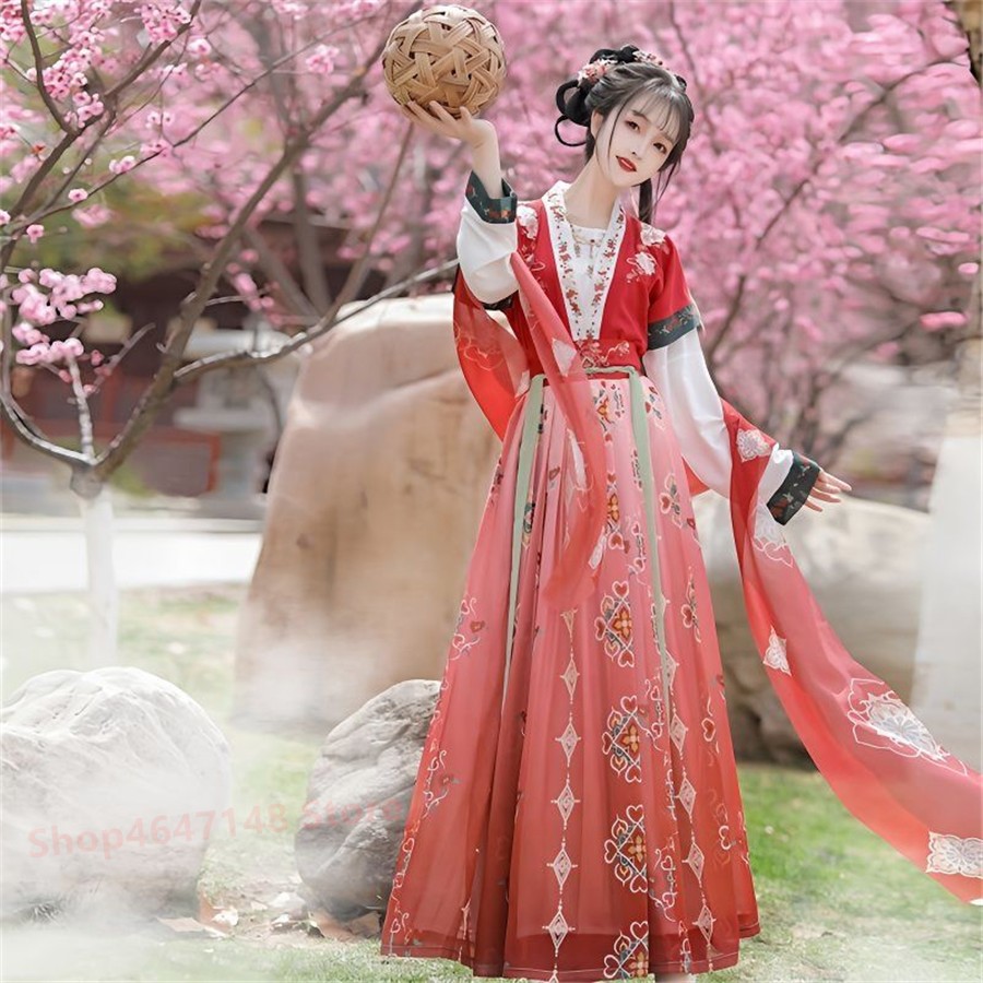 Hanfu Chinesisches Traditionel – Ethnic Dress Fashion Show Bewertung und Preis