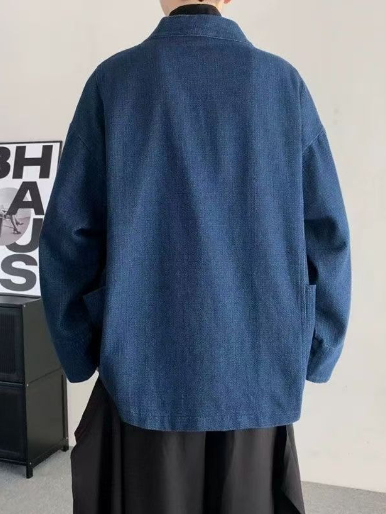 Vintage japanischen Stil Denim – Haori Japanese Jacket Bewertung und Preis