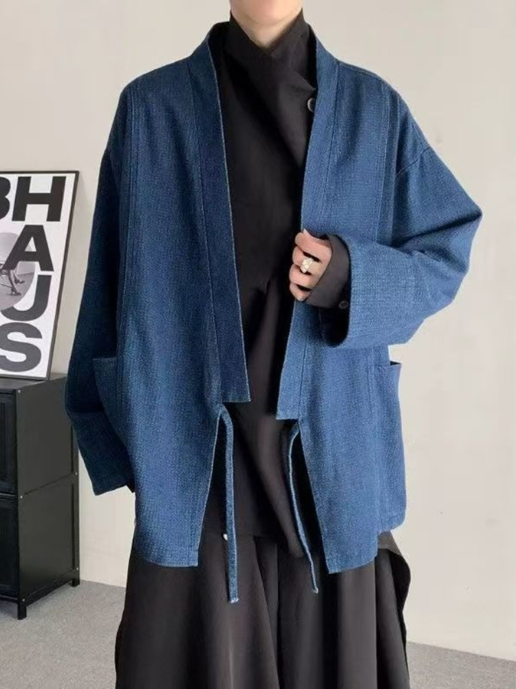 Vintage japanischen Stil Denim – Haori Japanese Jacket Bewertung und Preis
