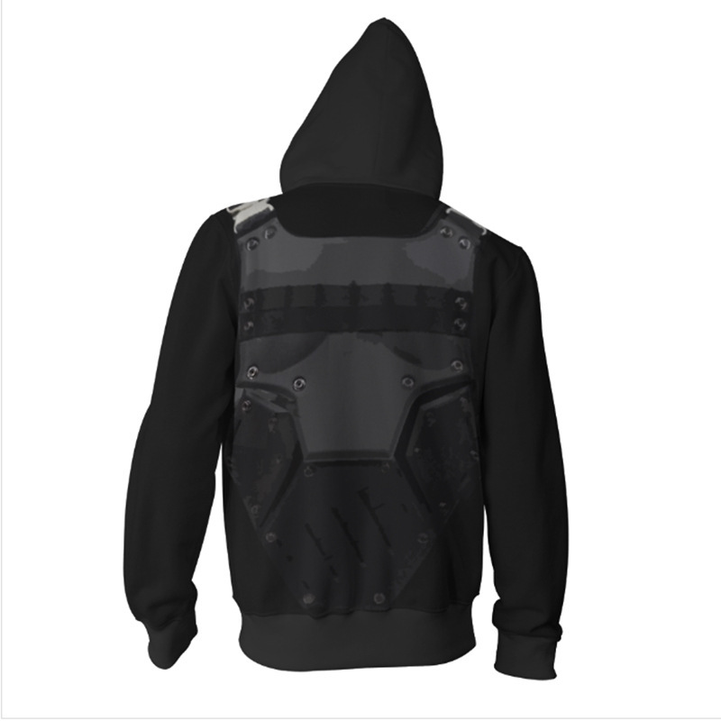3D-gedruckter Punisher Kapuzen – Haori Japanese Jacket Bewertung und Preis