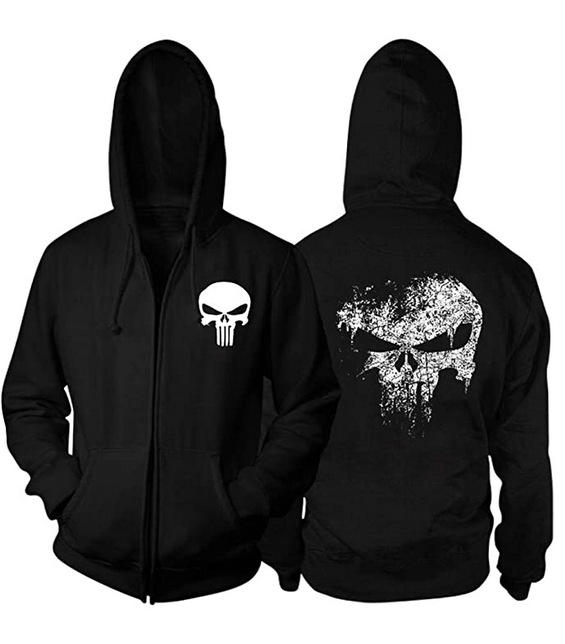 3D-gedruckter Punisher Kapuzen – Haori Japanese Jacket Bewertung und Preis