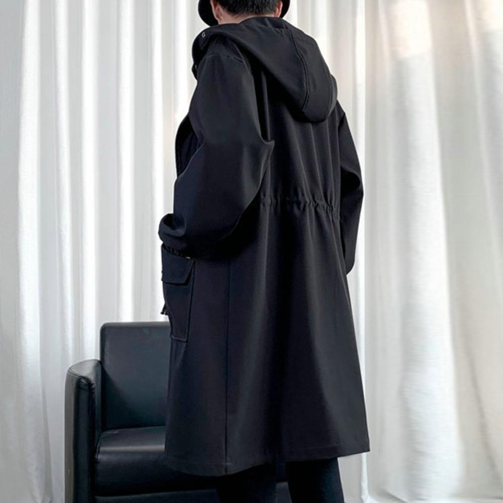 Lange Trenchcoat Jacke Männer  – Haori Japanese Jacket Bewertung und Preis
