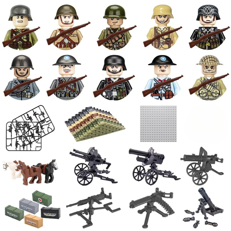 24-teiliges Set mit Militärfig – Ethnic Fashion Model Bewertung und Preis