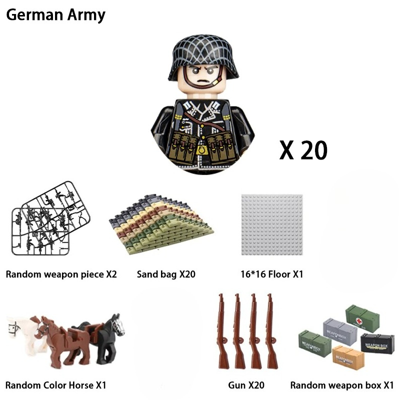 24-teiliges Set mit Militärfig – Ethnic Fashion Model Bewertung und Preis
