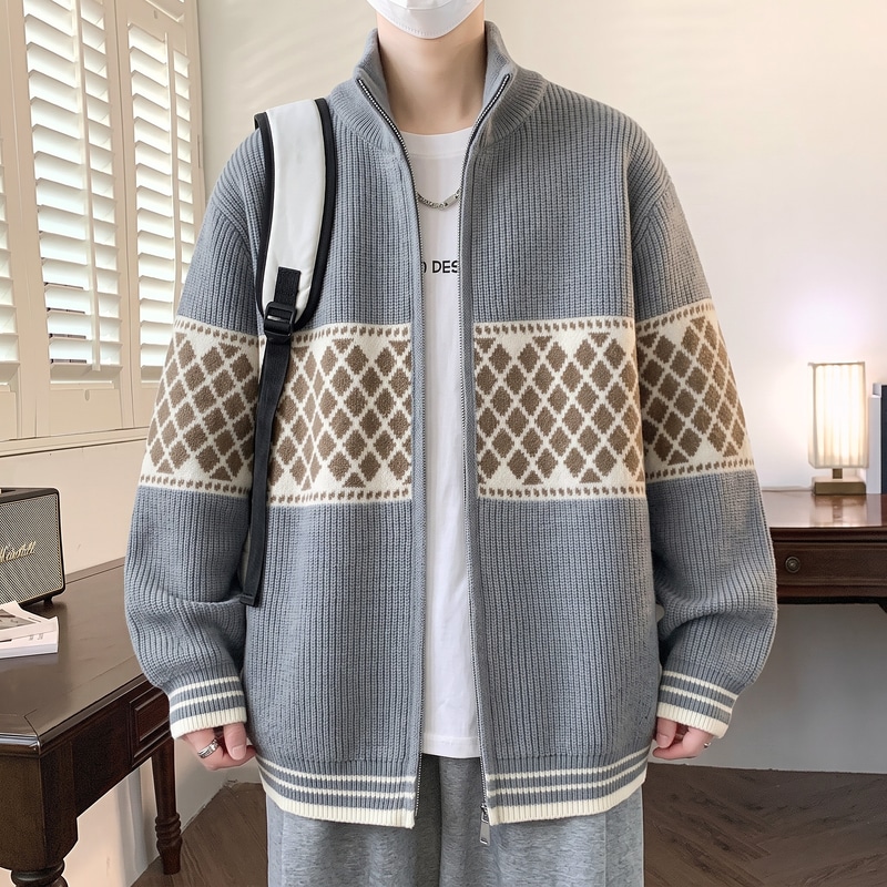 Trendiger Herren-Cardigan, neu – Urban Ethnic Fashion Bewertung und Preis
