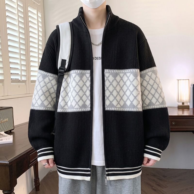 Trendiger Herren-Cardigan, neu – Urban Ethnic Fashion Bewertung und Preis