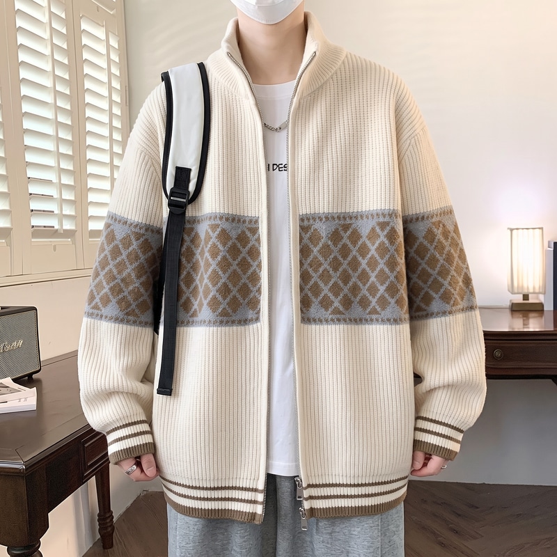 Trendiger Herren-Cardigan, neu – Urban Ethnic Fashion Bewertung und Preis