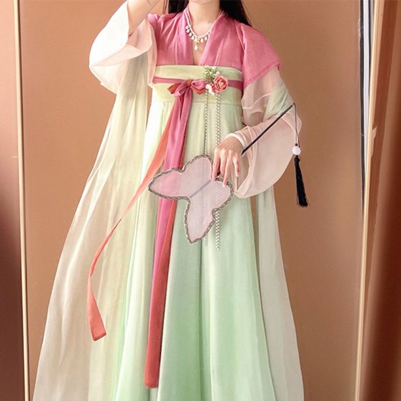 Chinesische traditionelle rosa – Ethnic Dress Fashion Show Bewertung und Preis