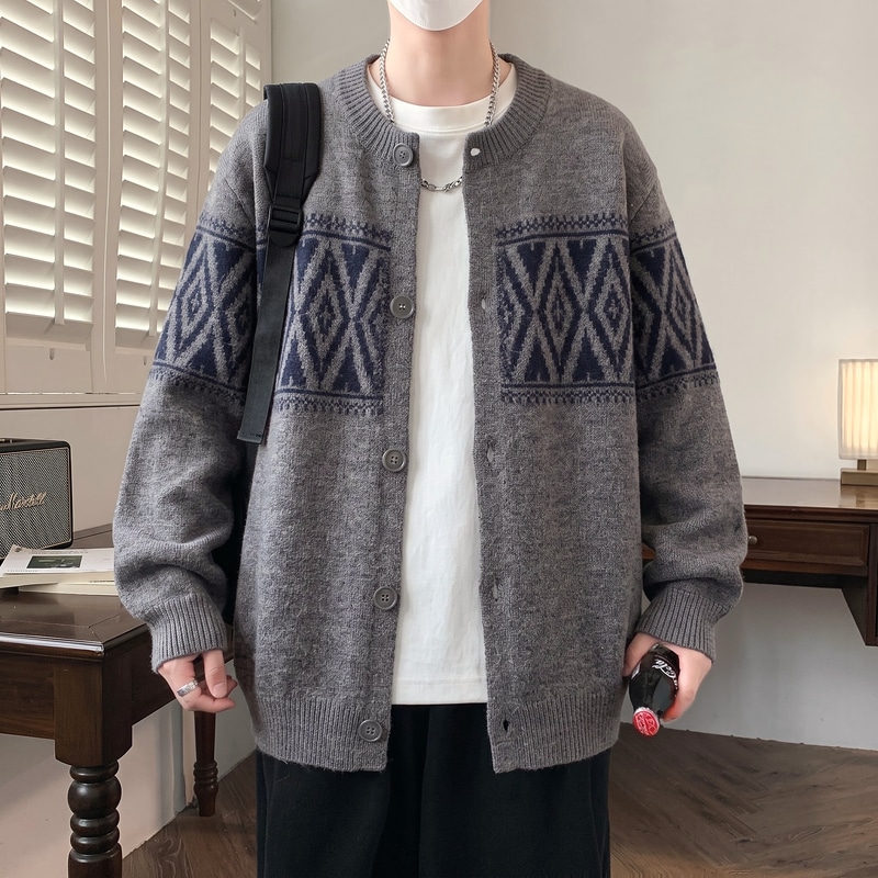 Trendiger Herren-Cardigan, neu – Urban Ethnic Fashion Bewertung und Preis