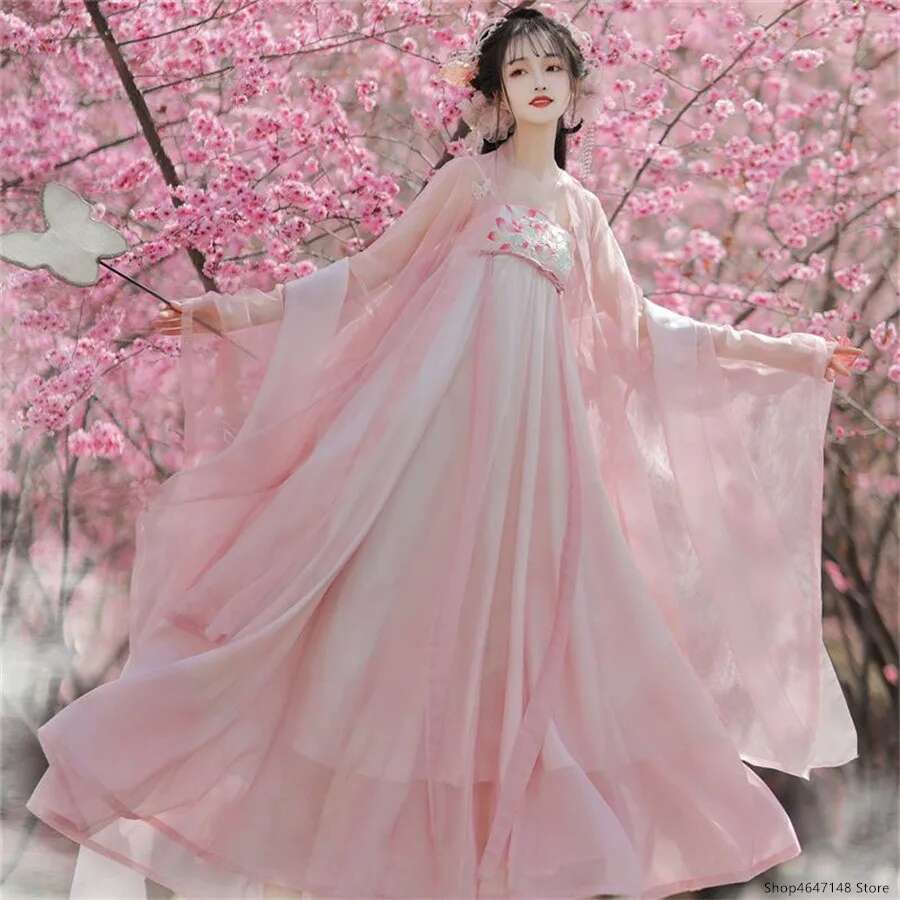 Hanfu Chinesisches Traditionel – Ethnic Dress Fashion Show Bewertung und Preis