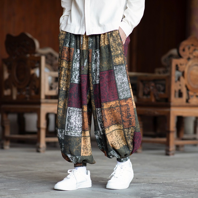 Herren-Haremshose im chinesisc – Ethnic Fashion Wear Bewertung und Preis